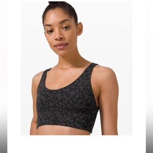 Lululemon Align Bra 2 Reversible Graphite Grey Formation Camo Coal Rejuvenate
